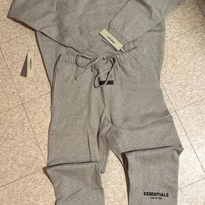 Essentials Heather Gray Loungewear Set